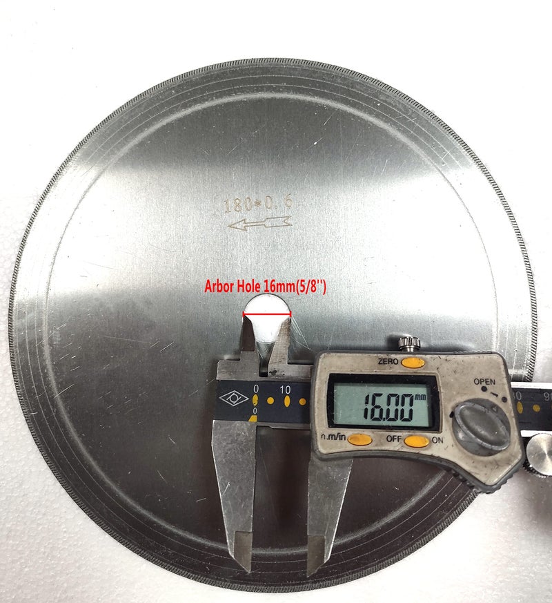 ILOVETOOL 7 inch Thin Edge Wet Diamond Blade Disc Lapidary Saw for Stone Tools - Image 3